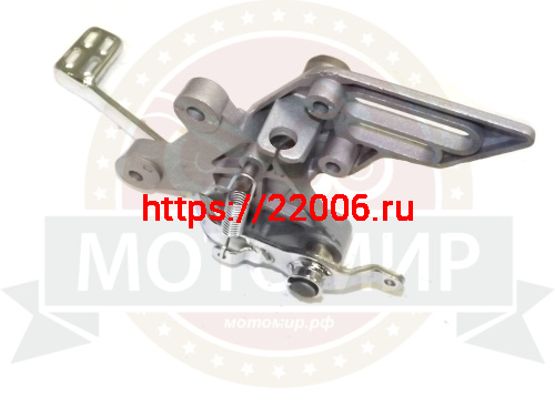 Подножка водителя FALCON правая, в сборе с кронштейном и педалью ТОРМОЗА (Узел в сборе) фото 2