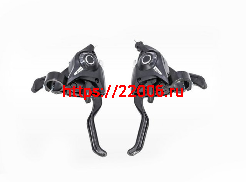 Комплект ручек перекл.скор.Index (моноблок черн.)3*7 аналог Shimano EF51 3132666-16 Комплект ручек перекл.скор.Index (моноблок черн.)3*7 аналог Shimano EF51 3132666-16