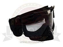 Очки с интегрированной маской-отсекателем МОТО/ATV