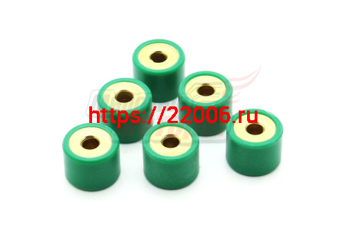 Ролики вариатора 18х14 17 гр. 152QMI, 157QMJ (КОМПЛ.=6шт) Ролики вариатора 18х14 17 гр. 152QMI, 157QMJ (КОМПЛ.=6шт)