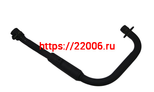 Глушитель NITRO200  XY200-9 в сборе с коленом (18012387)