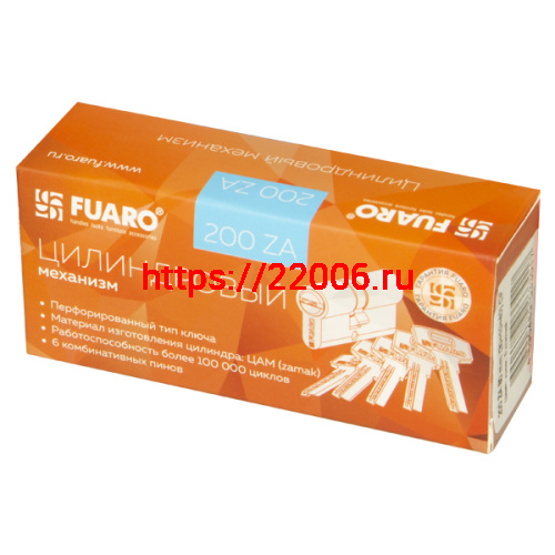 Цилиндровый Fuaro (Фуаро) механизм (200 ZA/90) 2000ZAKey90(30+10+50) CP хром 5Key фото 2 Цилиндровый Fuaro (Фуаро) механизм (200 ZA/90) 2000ZAKey90(30+10+50) CP хром 5Key фото 2