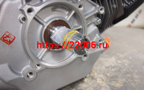 Двигатель LIFAN 20 л.с. 192F-2T (KP460) (вых. вал d25 мм) с катушкой освещения 11А 144Вт фото 4