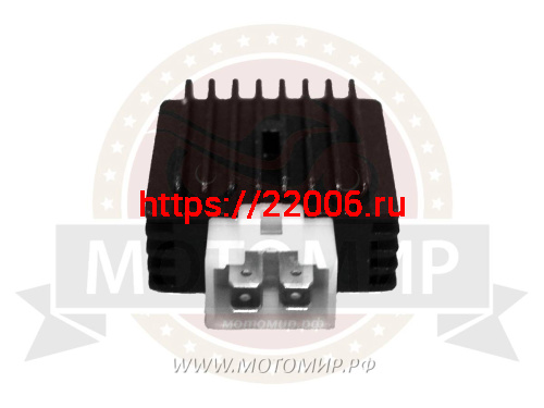 Реле регулятор 4 конт. большой (ZS110-540) фото 2