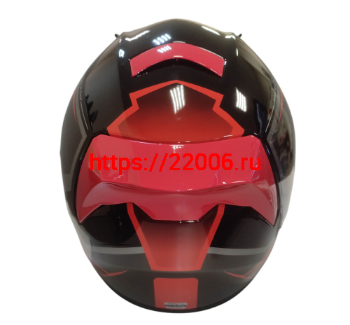 Шлем интеграл COBRA EC H128, серый/оранж, серый/син, черн/крас, черн/лайм, черн/оранж, размер M фото 4