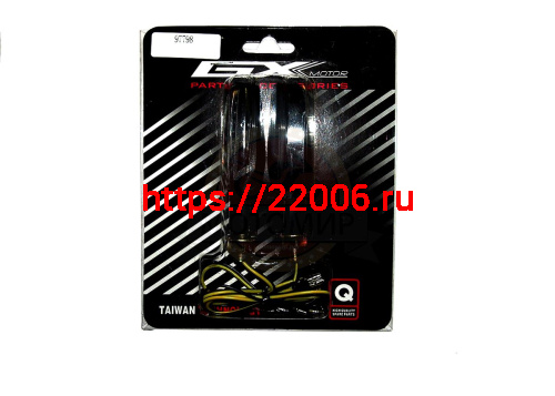 Боковой фонарь (LED) СПОРТБАЙК (9 диодов) черного цвета (компл. - 1 пар) Боковой фонарь (LED) СПОРТБАЙК (9 диодов) черного цвета (компл. - 1 пар)