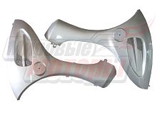 Облицовка передняя боковая Racer Sagita 2/3 серебро (ПАРА)