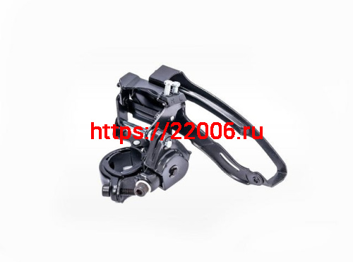 Переключатель скоростей передний, посадка 28.6/31.8,48 зуб., индек-ный, унив. тяга, черный 3132659-3 Переключатель скоростей передний, посадка 28.6/31.8,48 зуб., индек-ный, унив. тяга, черный 3132659-3