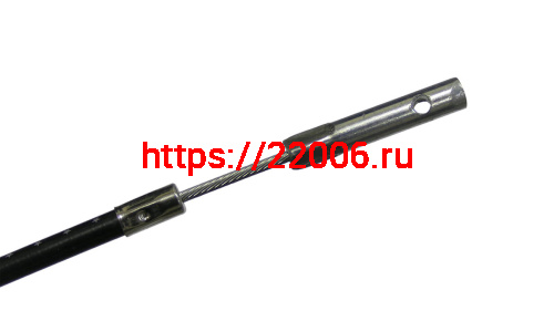 Трос сцепления L-810мм, ход-70мм, Крот (БЕЗ НАТЯЖИЕЛЯ) фото 3