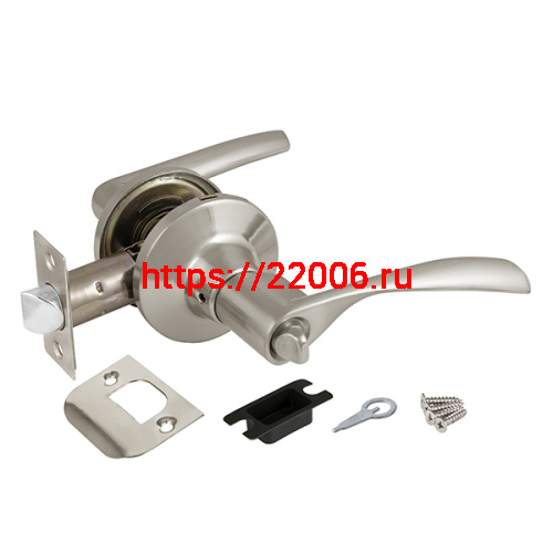 Ручка Ajax (Аякс) защелка DK610 SN-BK (6010 SN-B) (фик.) мат. никель Ручка Ajax (Аякс) защелка DK610 SN-BK (6010 SN-B) (фик.) мат. никель