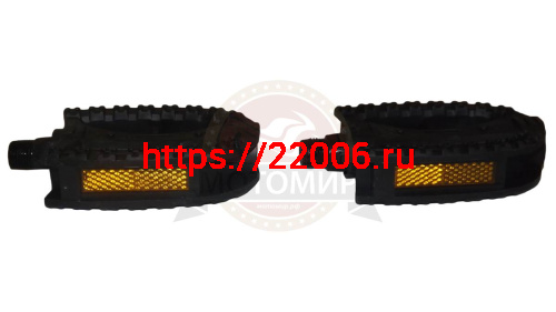 Педали Вело ДЕТСКИЕ пластик (резьба М14)  90х64,5мм, Comfort (EPD-01) фото 3