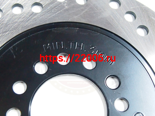 Диск тормозной задний (190х48х3) (отв: 4х48)  ATV SPORTY (116302) (НАБОР) фото 2