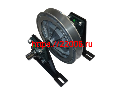 Диск реверса мотобуксировщика 2х опорный УСИЛЕННЫЙ на сферических подшипниках (посадка 25мм,) 280мм,